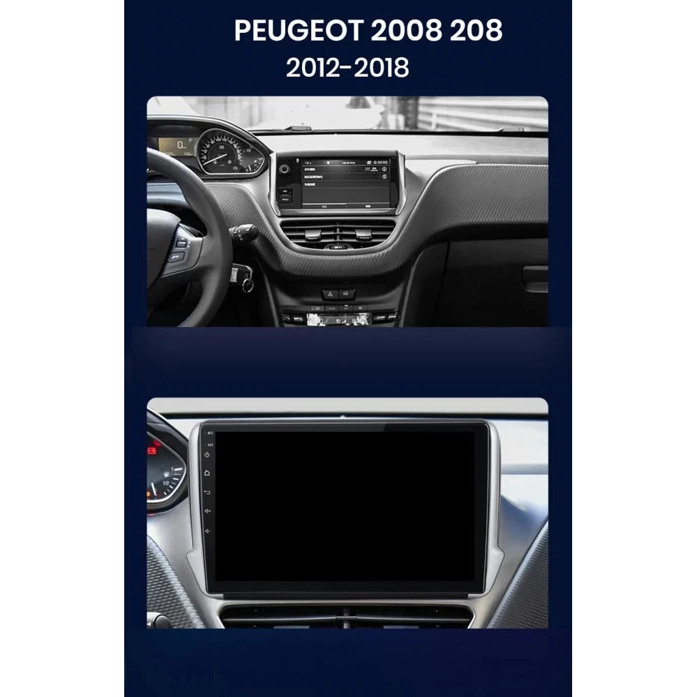 Navigatie Peugeot 2008 (2013-2017), Ecran 10 inch, 4GB 64GB, 4-core
