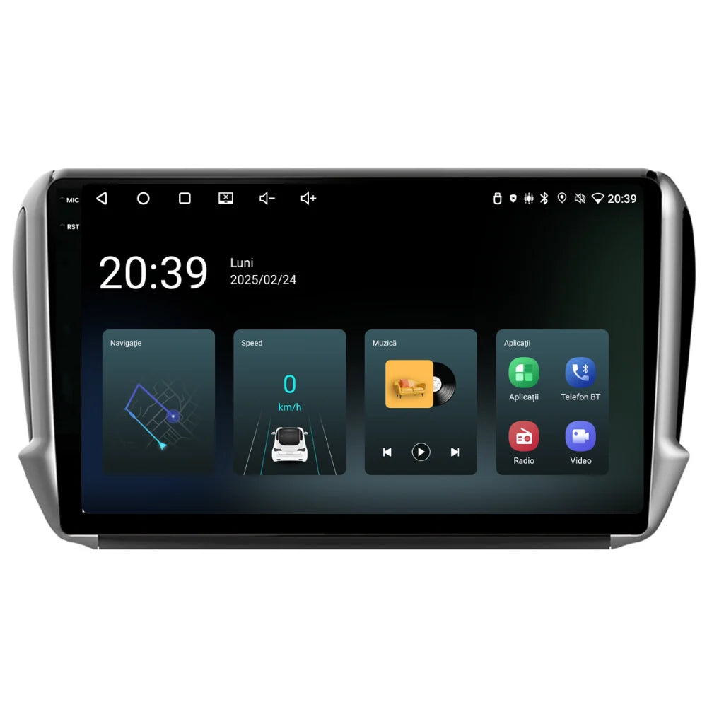 Navigatie Peugeot 208 (2013-2017), Ecran 10 inch, 2GB 32GB