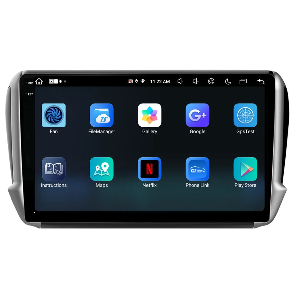 Navigatie Peugeot 208 (2013-2017), Ecran 2K, 8GB 256GB, 8-core