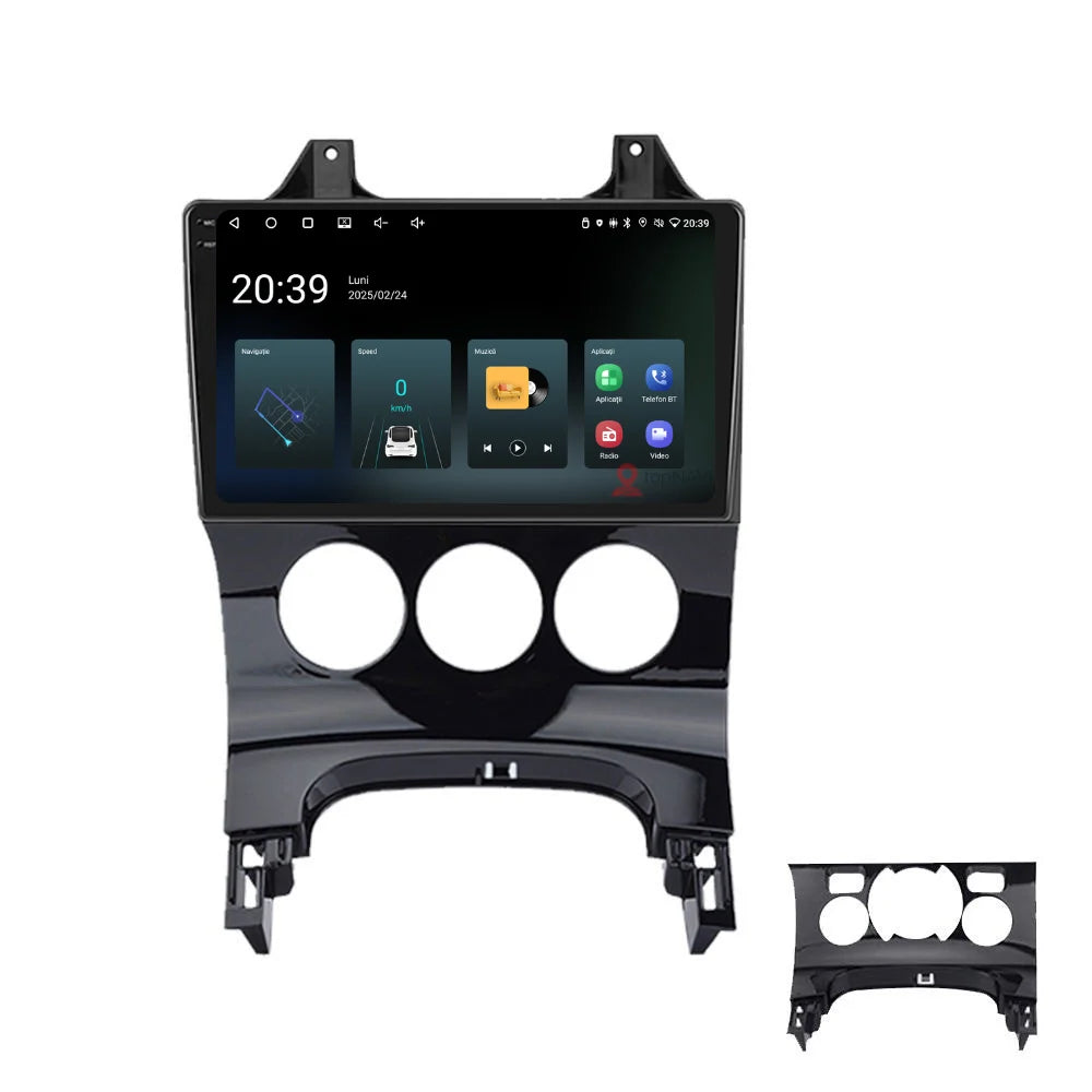 Navigatie Peugeot 5008 (2009-2015), Ecran 9 inch, 8GB RAM 256GB, 8-core