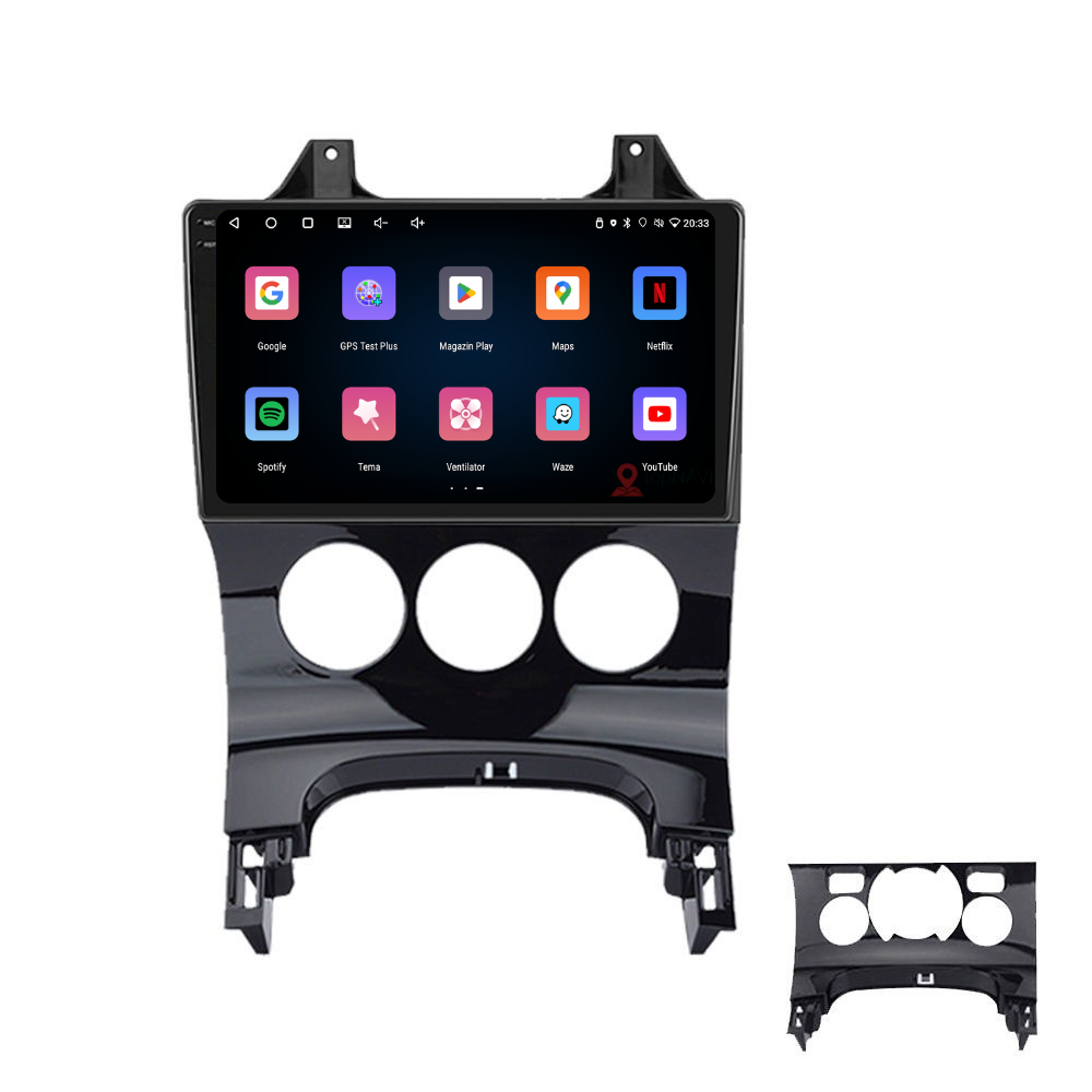 Navigatie Peugeot 3008 (2009-2015), Ecran 9 inch, 4GB RAM 64GB, 4-core