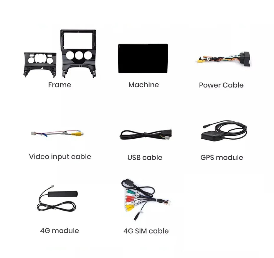 Navigatie Peugeot 5008 (2009-2015), Ecran 9 inch, 4GB RAM 64GB, 8-core