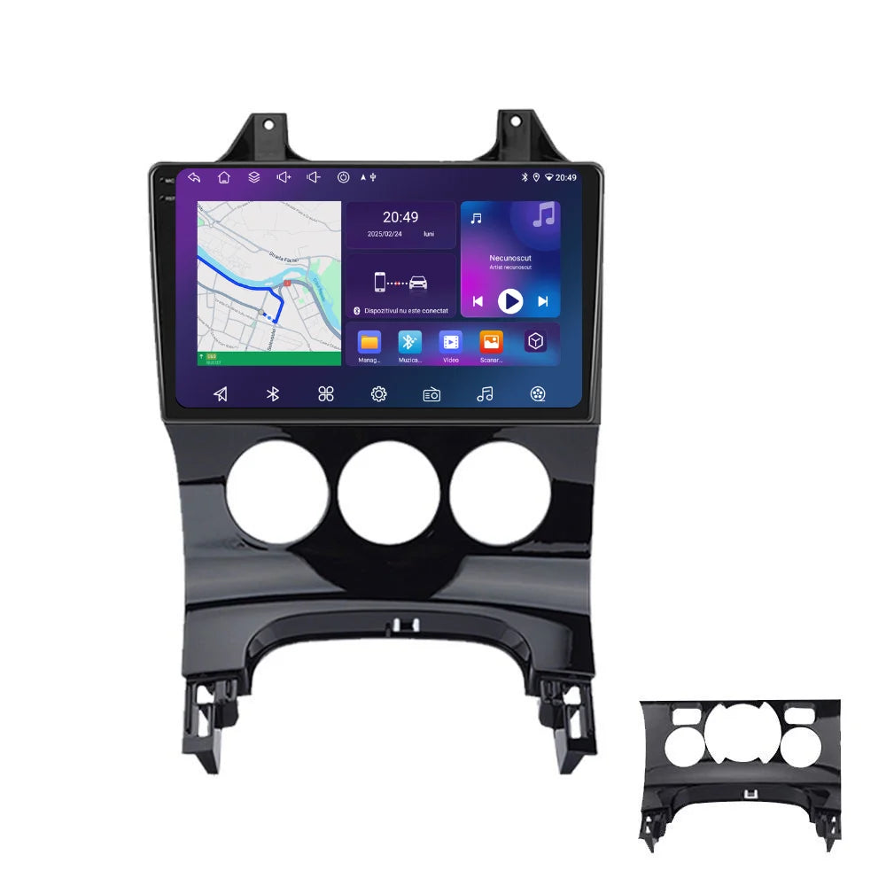 Navigatie Peugeot 3008 (2009-2015), Ecran 9 inch, 4GB RAM 64GB, 8-core