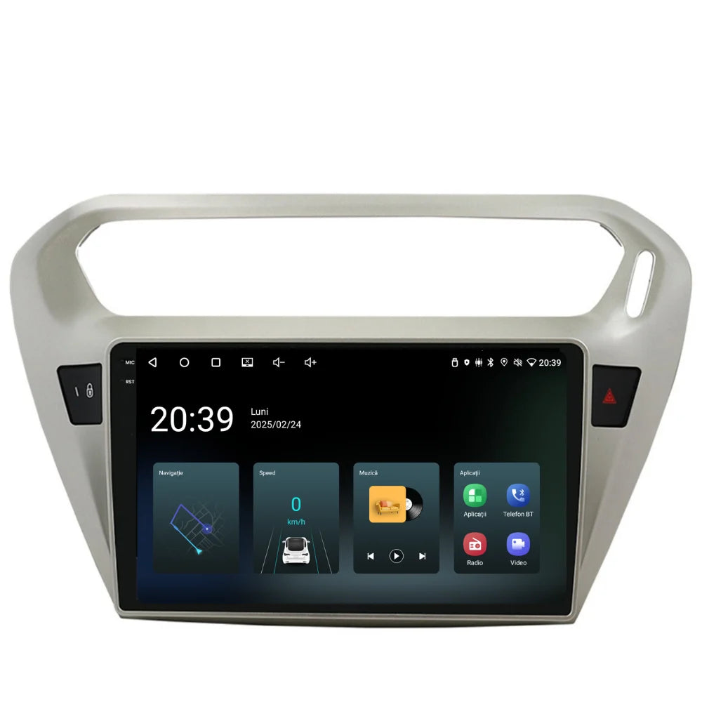 Navigatie Peugeot 301 (2013-2018), Ecran 9 inch, 4GB RAM 64GB, 4-core