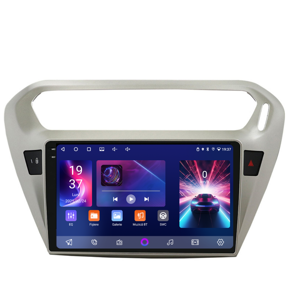 Navigatie Peugeot 301 (2013-2018), Ecran 9 inch, 2GB RAM 32GB