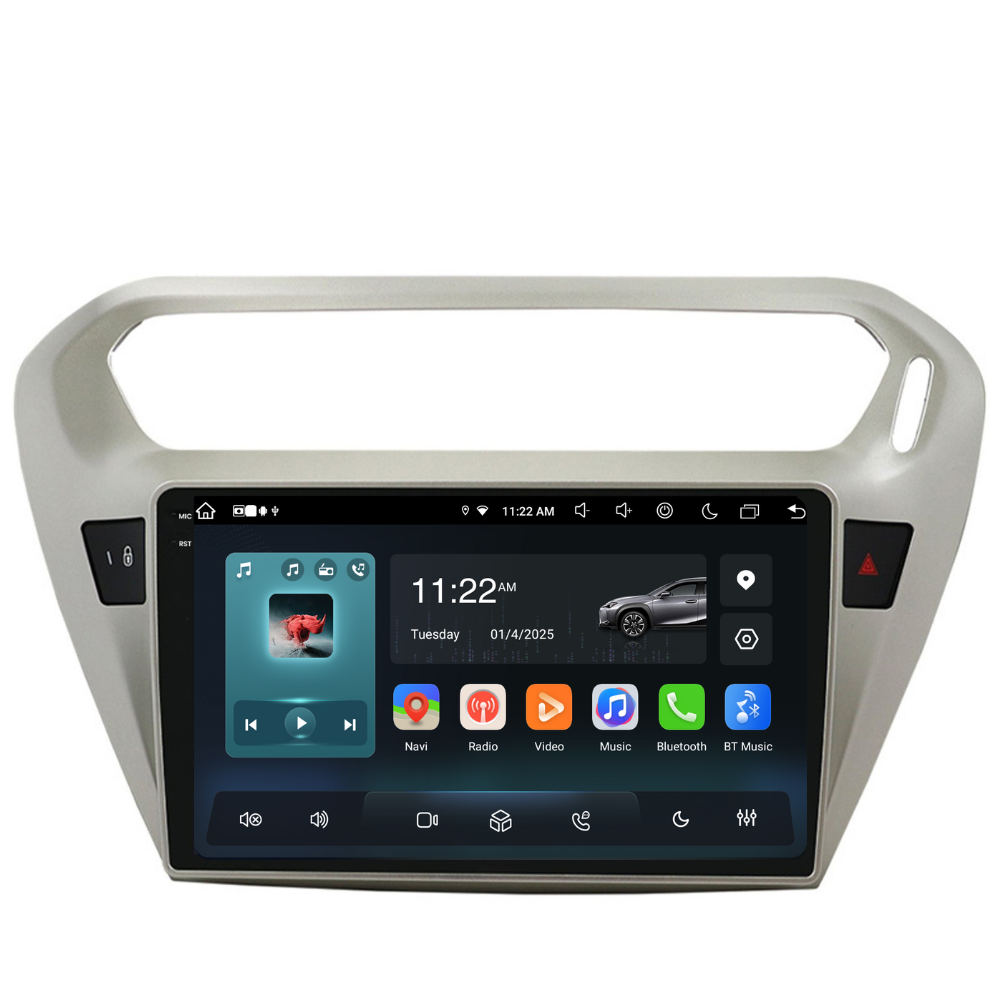 Navigatie Citroen Elysee (2013-2018), Ecran 9 inch, 8GB RAM 256GB, 8-core
