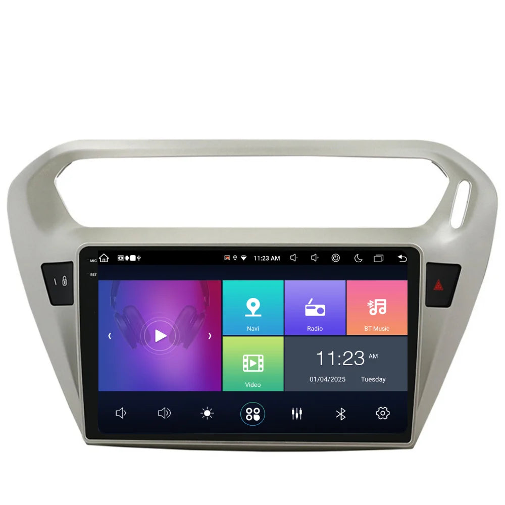 Navigatie Citroen Elysee (2013-2018), Ecran 9 inch, 8GB RAM 256GB, 8-core