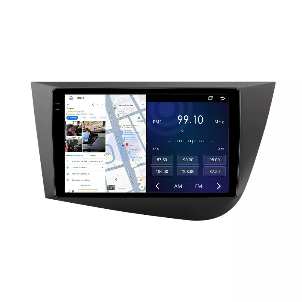 Navigatie Seat leon 2005-2012, Android 13,Ecran 2K, 4GB RAM 64GB, Octa Core, carplay /android auto