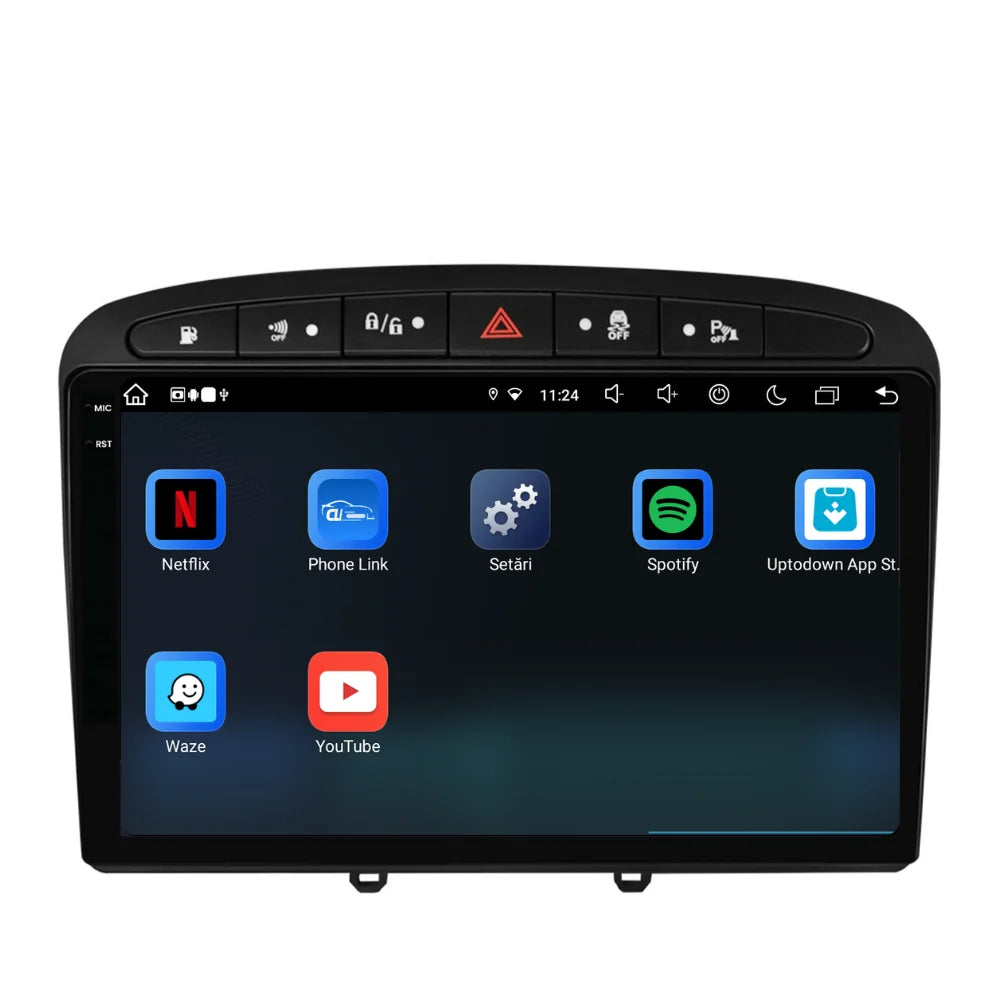 Navigatie Peugeot 308 (2008-2020), Ecran 2K, 8GB RAM 256GB, 8-core