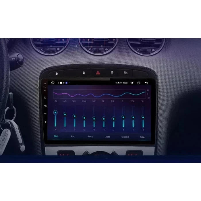 Navigatie Peugeot 308 (2008-2020), Ecran 9 inch, 1GB RAM 32GB