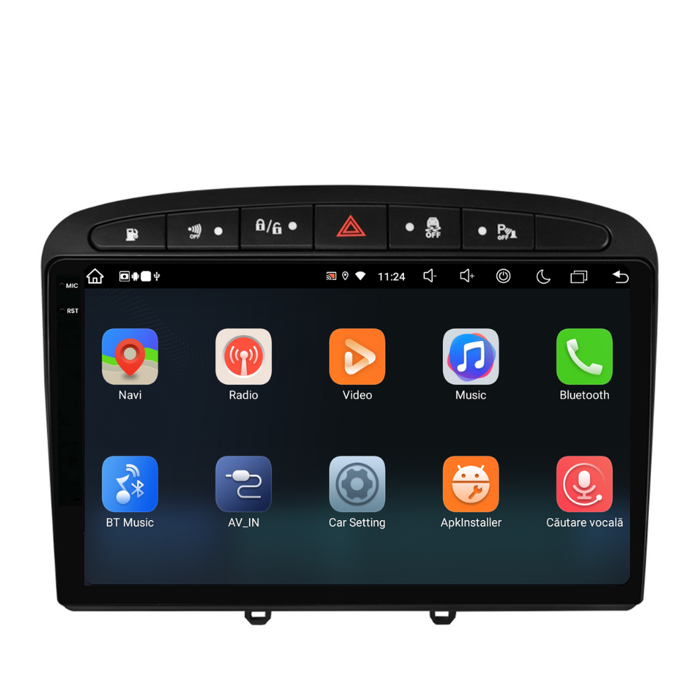 Navigatie Peugeot 308 (2008-2020), Ecran 9 inch, 8GB RAM 256GB, 8-core