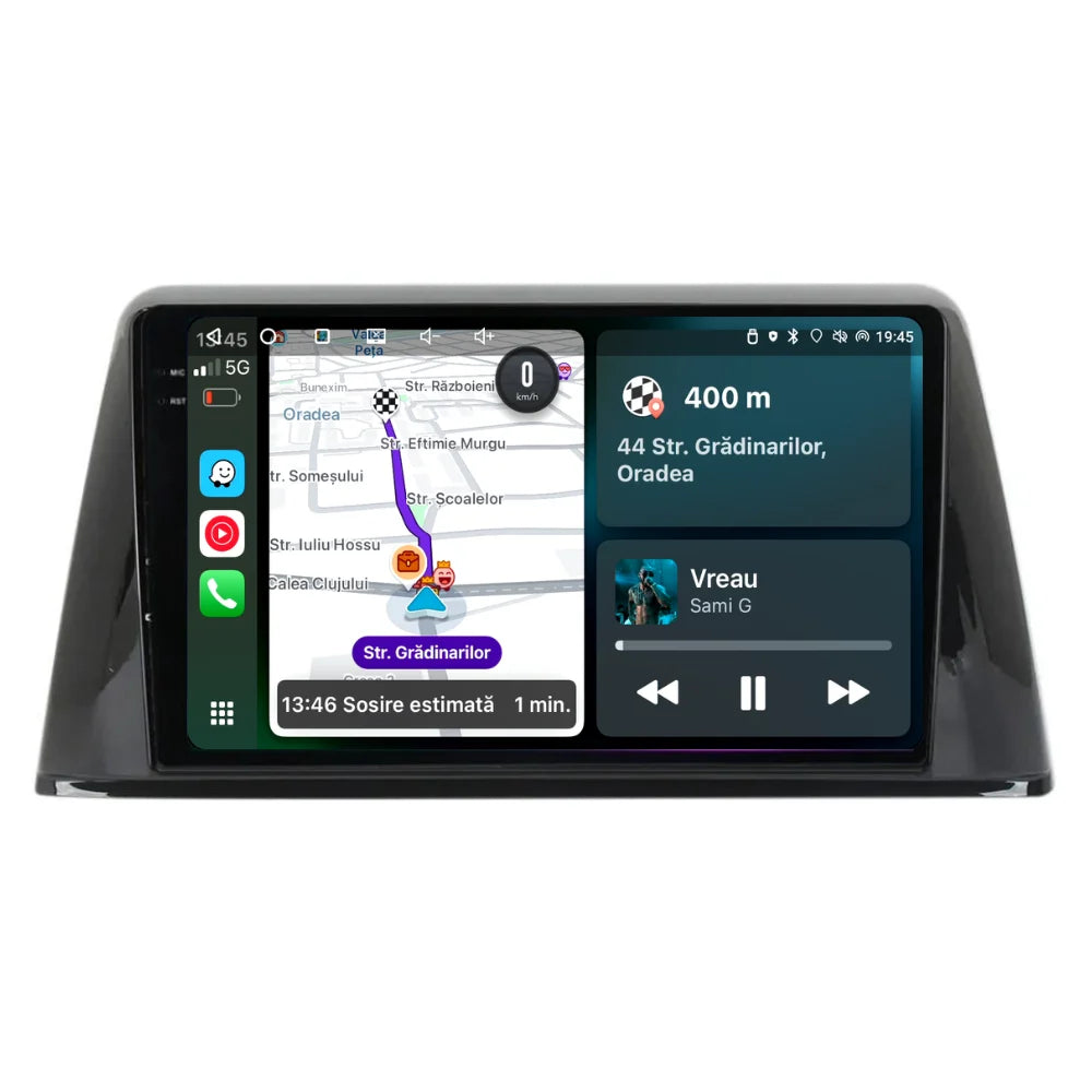 Navigatie Peugeot 308 (2012-2017), Ecran 9 inch 2K, 12GB RAM 256GB, 8-core