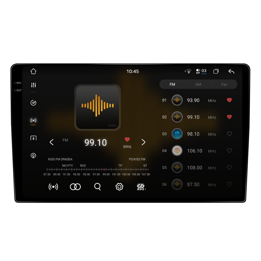 Navigatie Peugeot 308 (2012-2017), Ecran 9 inch 2K, 12GB RAM 256GB, 8-core