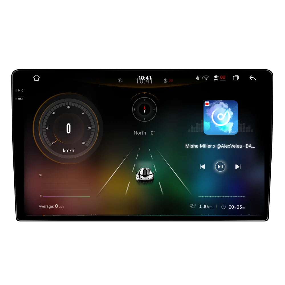 Navigatie Peugeot 308 (2012-2017), Ecran 9 inch 2K, 12GB RAM 256GB, 8-core