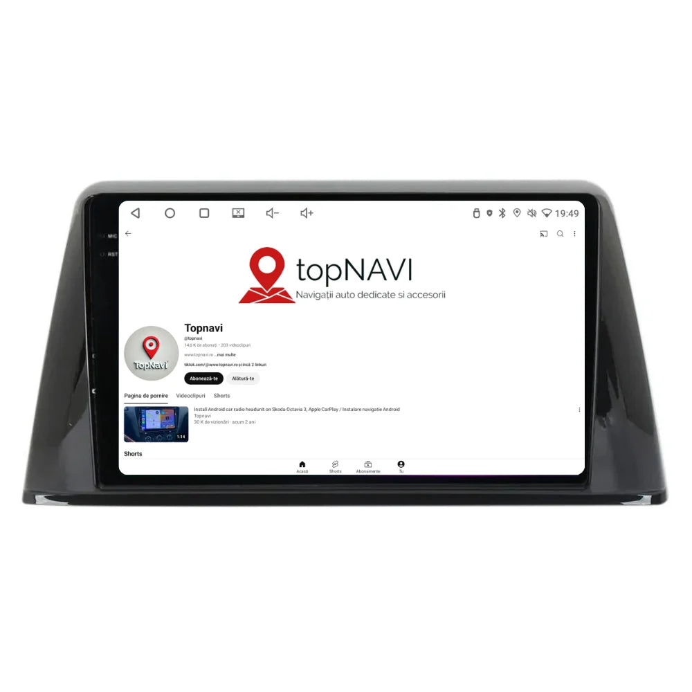 Navigatie Peugeot 308 (2012-2017), Ecran 9 inch, 6GB RAM 128GB, 8-core