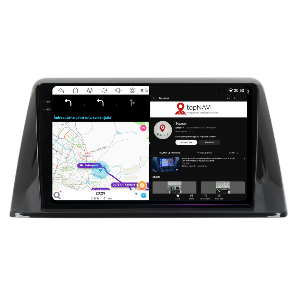 Navigatie Peugeot 308 (2012-2017), Ecran 9 inch, 6GB RAM 128GB, 8-core