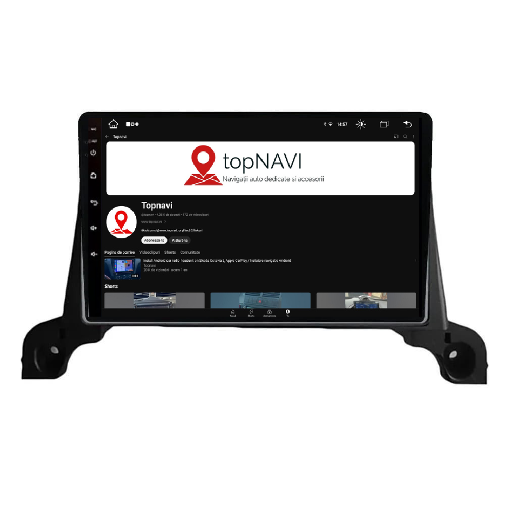 Navigatie Peugeot 5008 (2017-2020), Ecran 9 inch, 1GB RAM 32GB