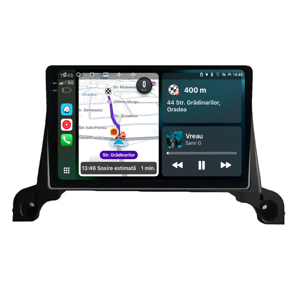 Navigatie Peugeot 5008 (2017-2020), Ecran 9 inch, 4GB RAM 64GB, 4-core