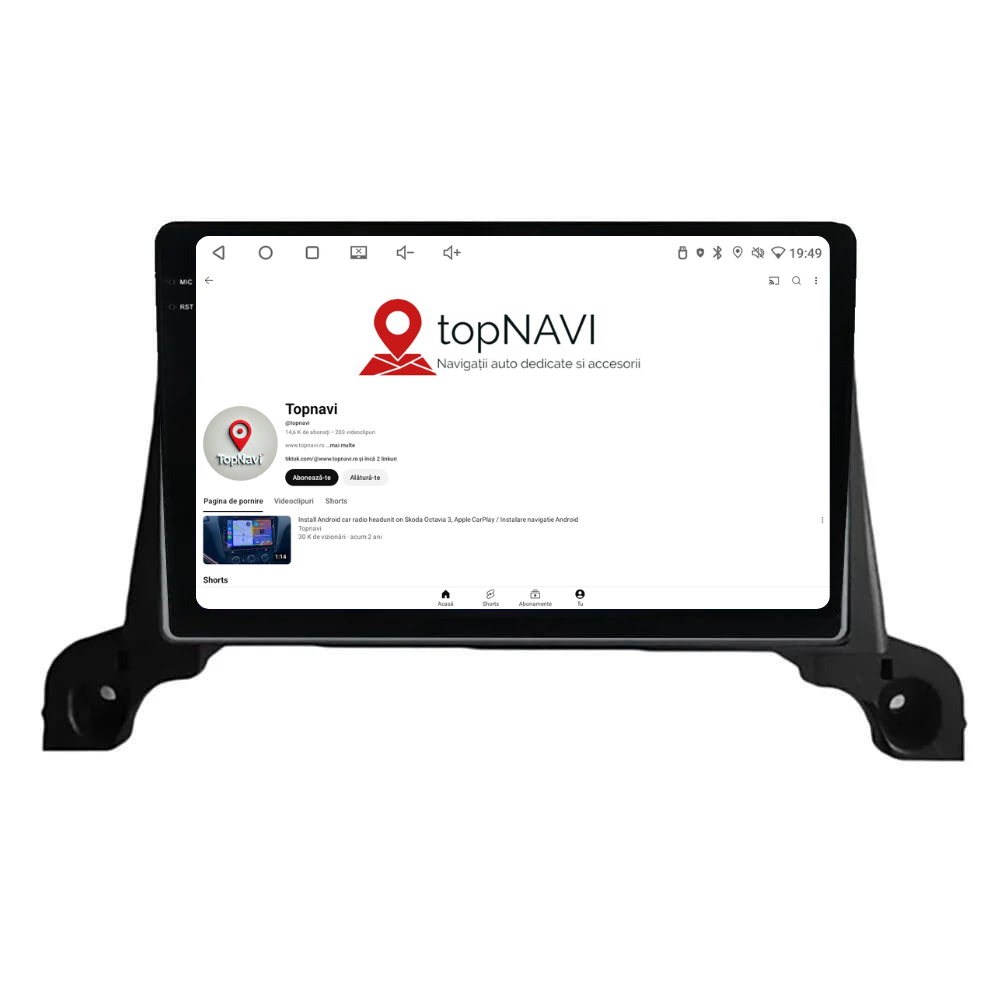 Navigatie Peugeot 4008 (2017-2020), Ecran 9 inch, 4GB RAM 64GB, 8-core