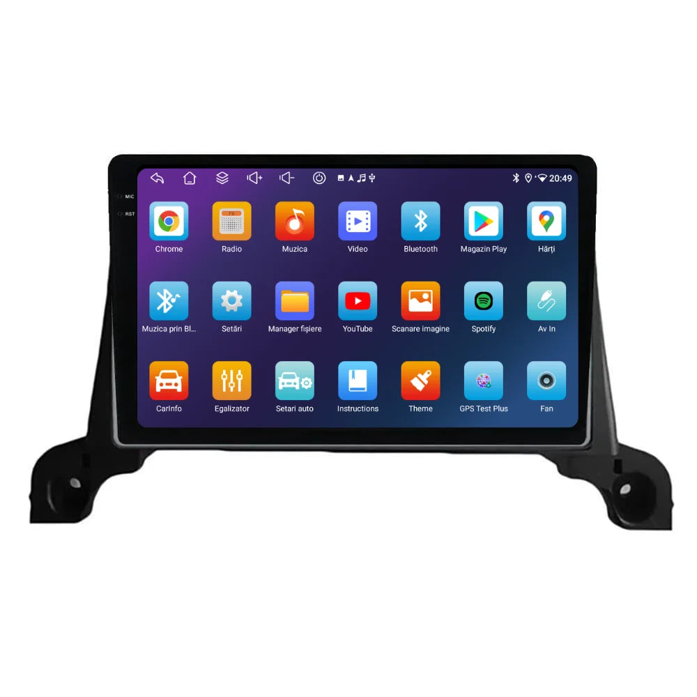 Navigatie Peugeot 4008 (2017-2020), Ecran 9 inch, 4GB RAM 64GB, 8-core