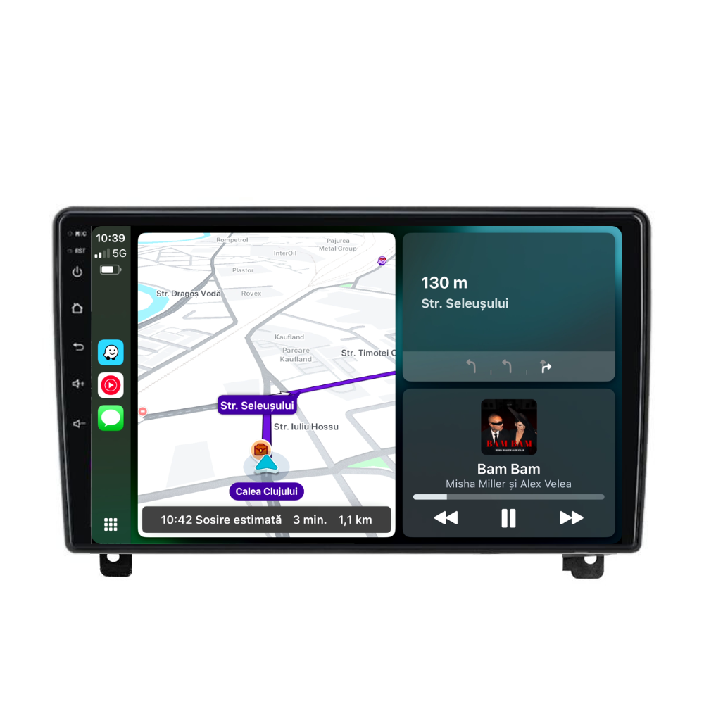 Navigatie Peugeot 407 (2004-2011), Ecran 9 inch, 1GB RAM 32GB