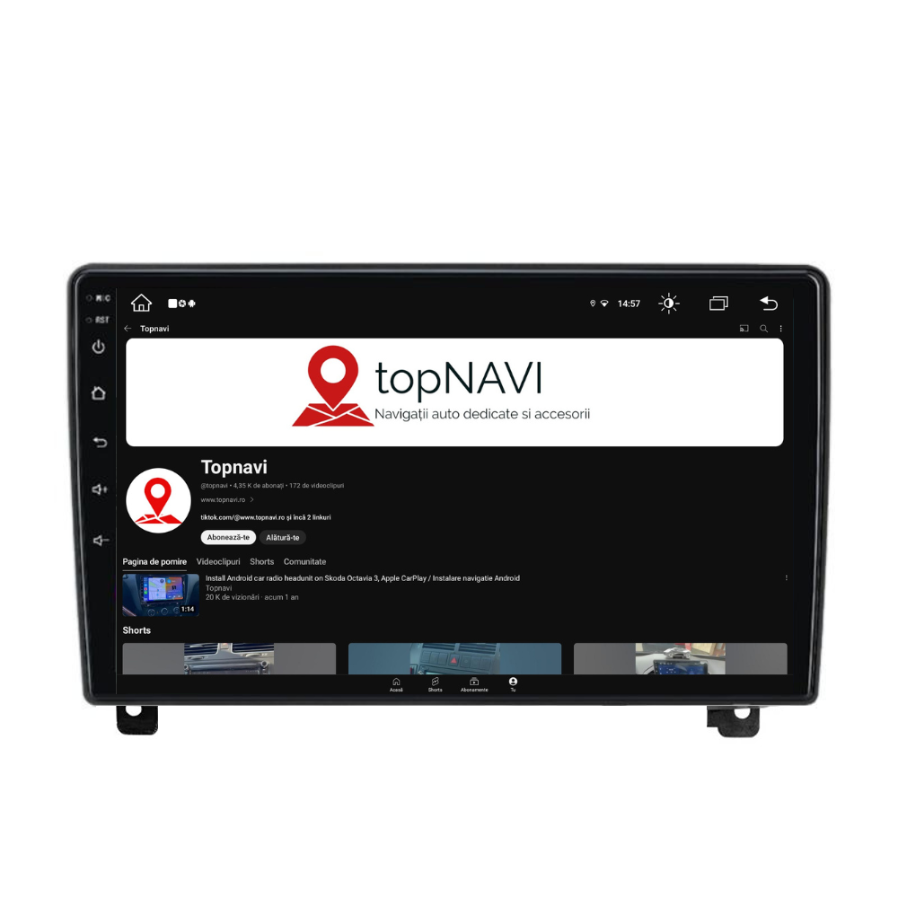 Navigatie Peugeot 407 (2004-2011), Ecran 9 inch, 1GB RAM 32GB