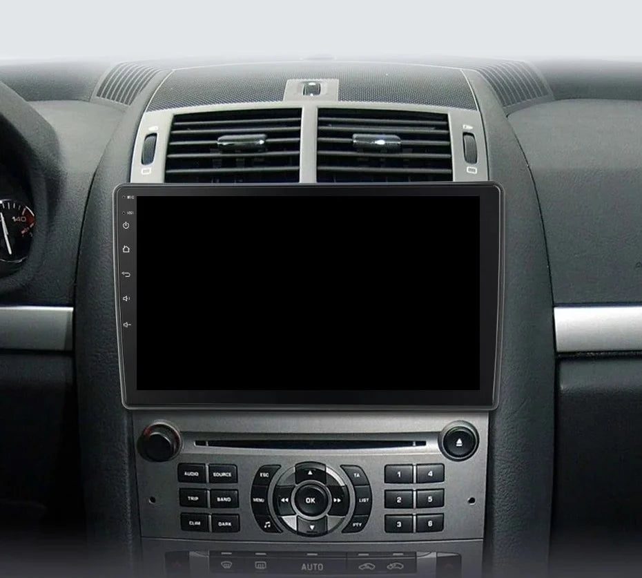 Navigatie Peugeot 407 (2004-2011), Ecran 9 inch, 4GB RAM 64GB, 8-core