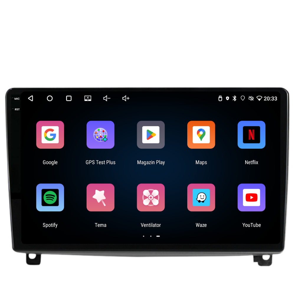 Navigatie Peugeot 407 (2004-2011), Ecran 9 inch, 4GB RAM 64GB, 4-core