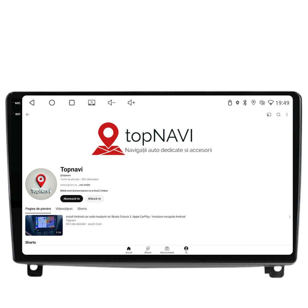 Navigatie Peugeot 407 (2004-2011), Ecran 9 inch, 8GB RAM 256GB, 8-core