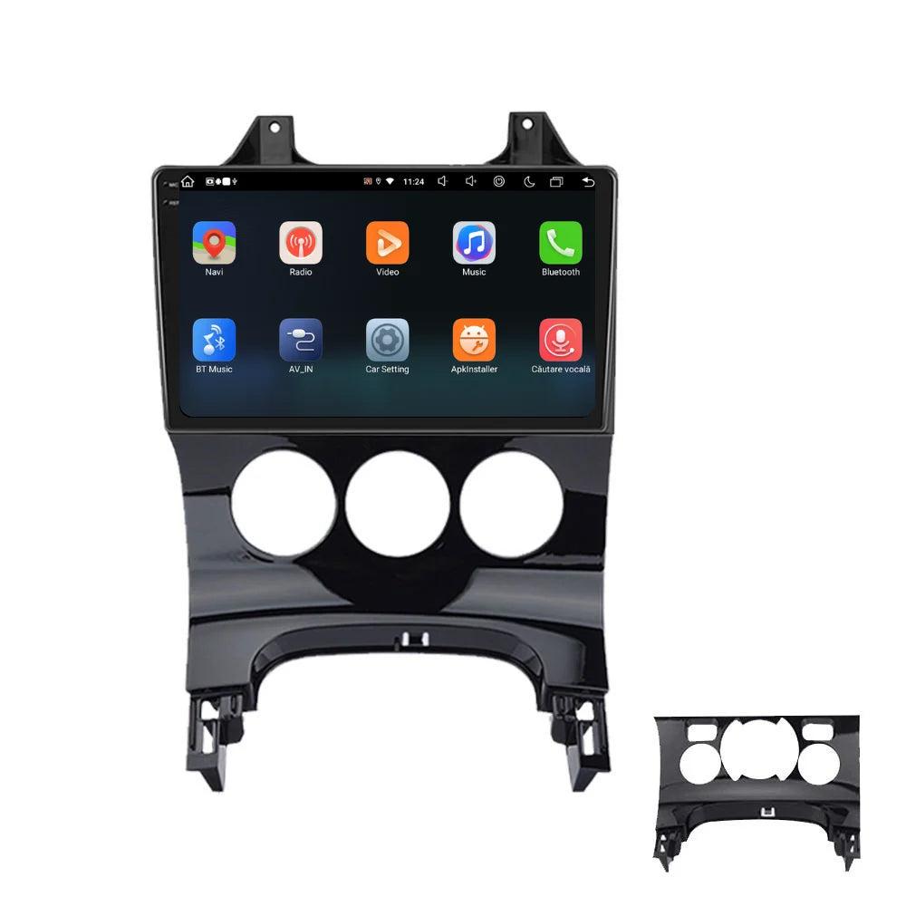 Navigatie Peugeot 5008 (2009-2015), Ecran 9 inch 2K, 12GB RAM 256GB, 8-core