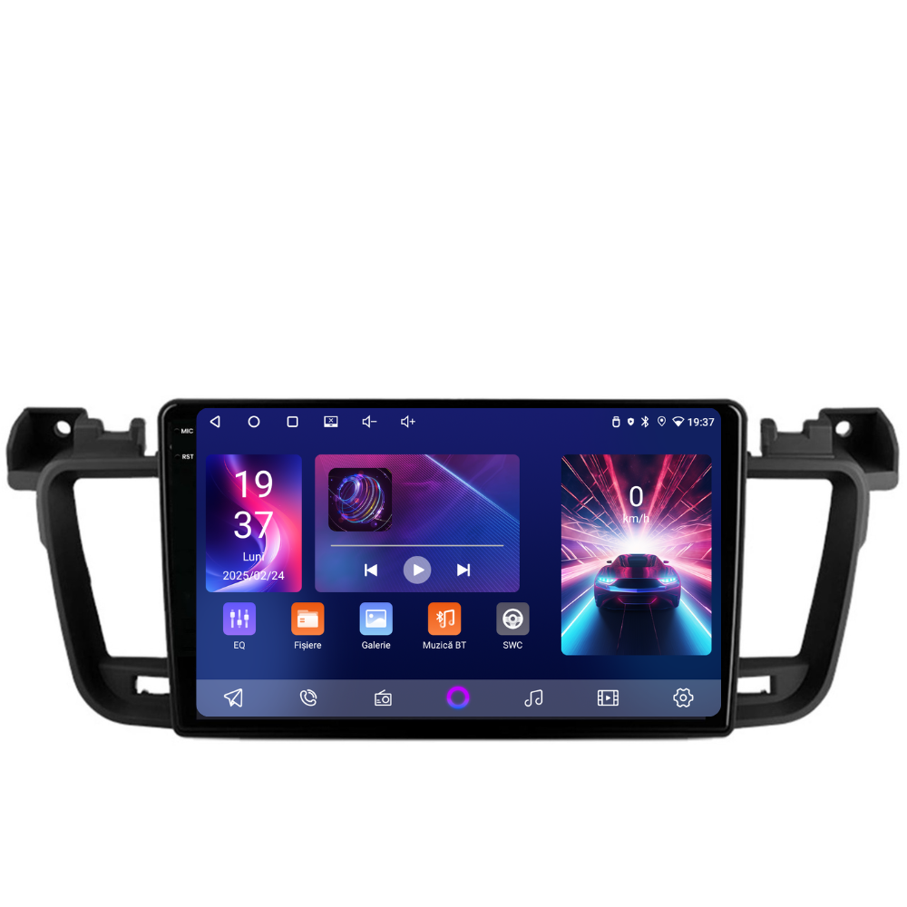 Navigatie Peugeot 508 (2011-2018), Ecran 9 inch, 4GB RAM, 64GB, 4-core