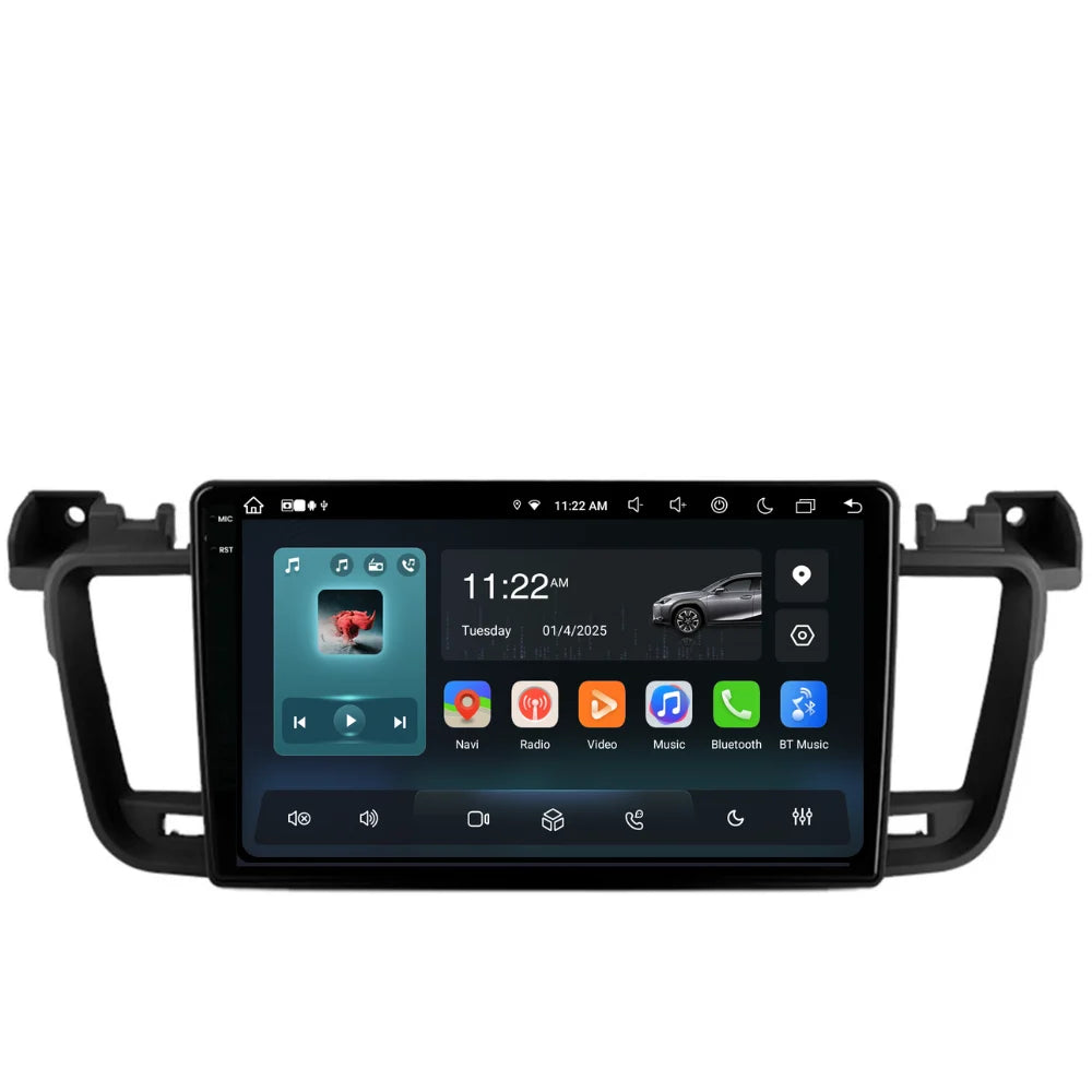 Navigatie Peugeot 508 (2011-2018), Ecran 9 inch, 8GB RAM, 256GB, 8-core