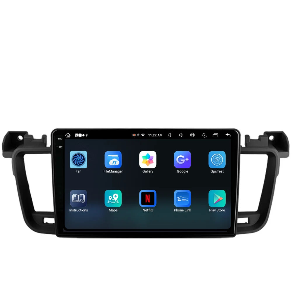 Navigatie Peugeot 508 (2011-2018), Ecran 2K, 8GB RAM, 256GB, 8-core