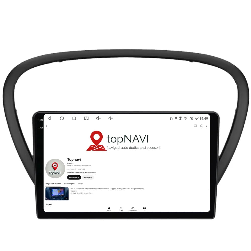 Navigatie Peugeot 607 (2004-2011), Ecran 9 inch, 2GB RAM 32GB