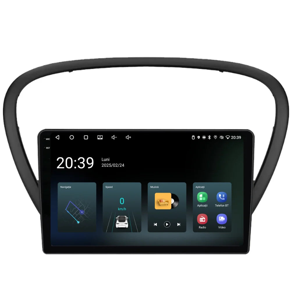 Navigatie Peugeot 607 (2004-2011), Ecran 9 inch, 2GB RAM 32GB