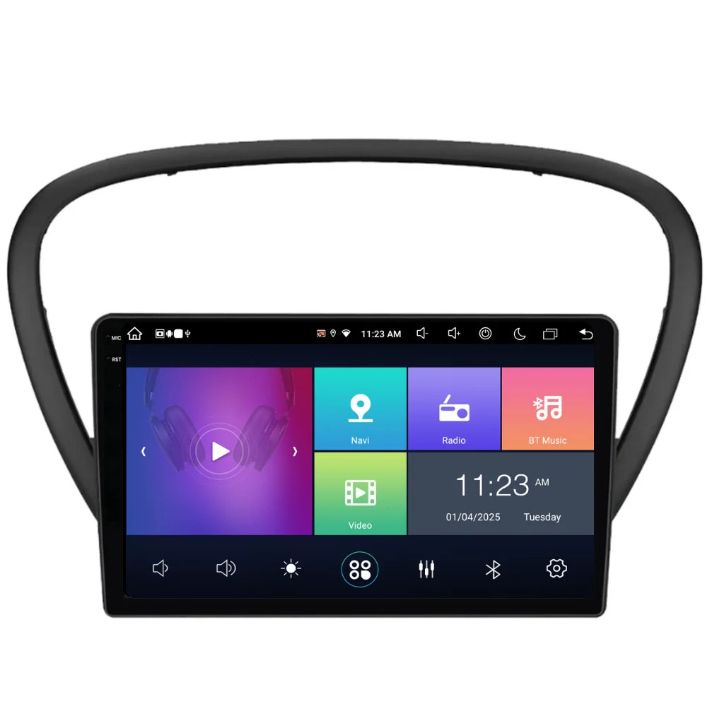 Navigatie Peugeot 607 (2004-2011), Ecran 9 inch, 8GB RAM 256GB, 8-core