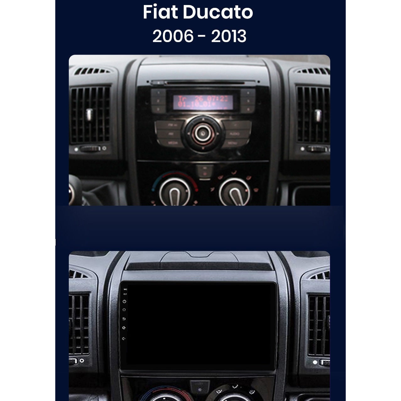 Navigatie Peugeot Boxer (2006-2022), Ecran 2K, 8GB RAM 256GB, 8-core