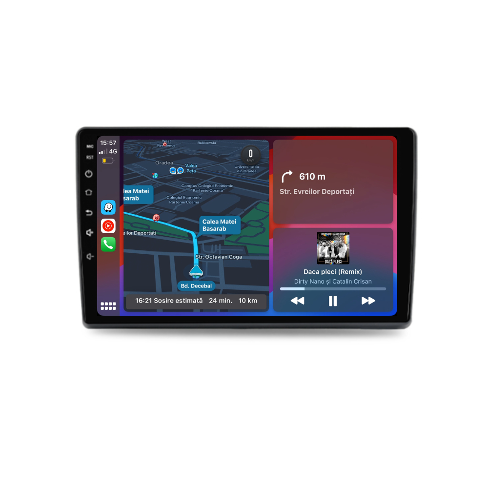 Navigatie Peugeot Boxer (2006-2022), Ecran 9 inch, 1GB RAM 32GB