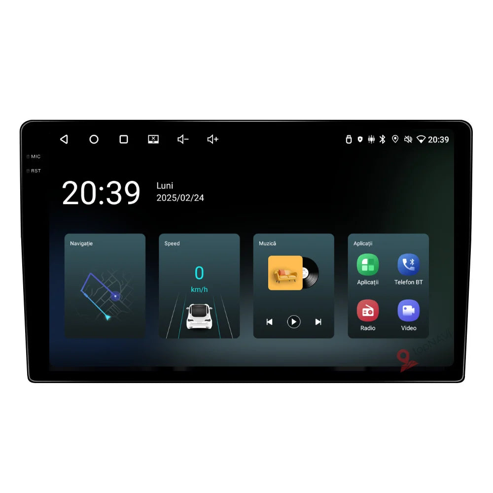 Navigatie Fiat Ducato (2006-2022), Ecran 9 inch, 4GB RAM 64GB, 4-core