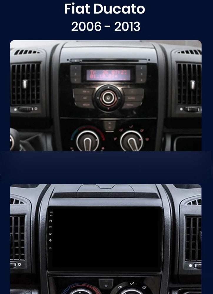 Navigatie Citroen Jumper (2006-2022), Ecran 9 inch, 4GB RAM 64GB, 8-core