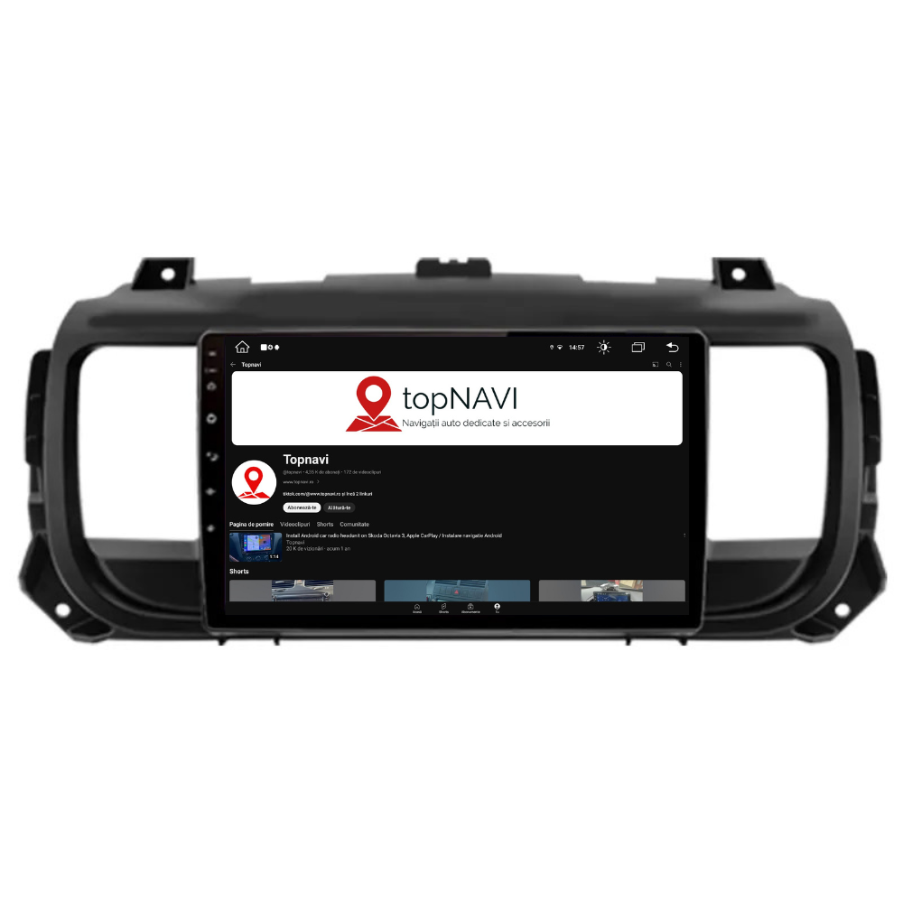 Navigatie Peugeot Expert (2016-2021), Ecran 9 inch, 1GB RAM 32GB