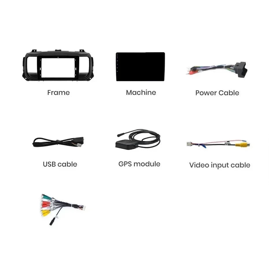 Navigatie Peugeot Expert (2016-2021), Ecran 9 inch, 1GB RAM 32GB