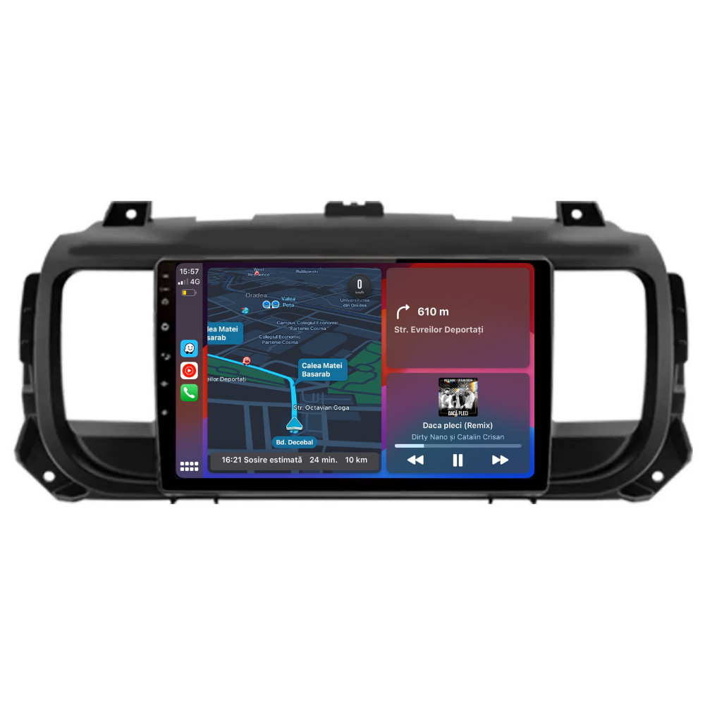 Navigatie Peugeot Expert (2016-2021), Ecran 9 inch, 1GB RAM 32GB