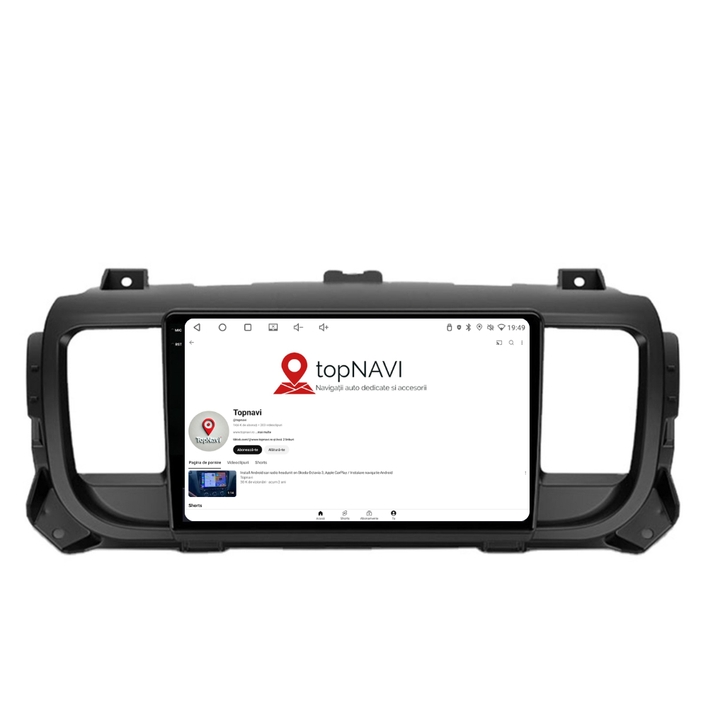 Navigatie Citroen Jumpy (2016-2021), Ecran 9 inch, 8GB RAM 256GB, 8-core
