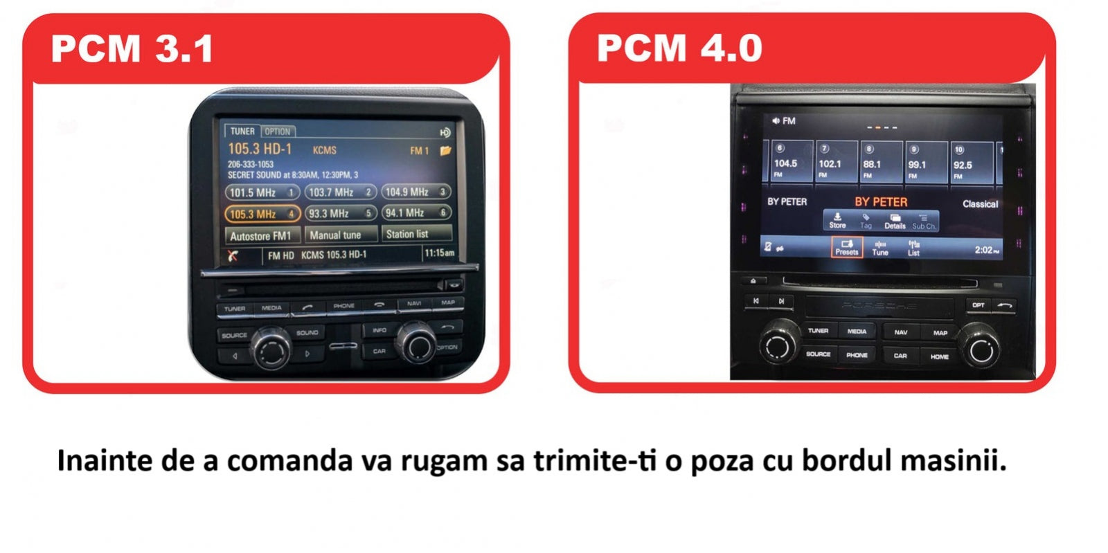 Navigație Porsche Cayenne (2010-2017), Ecran 12.3 inch, Android, 8GB RAM 128GB