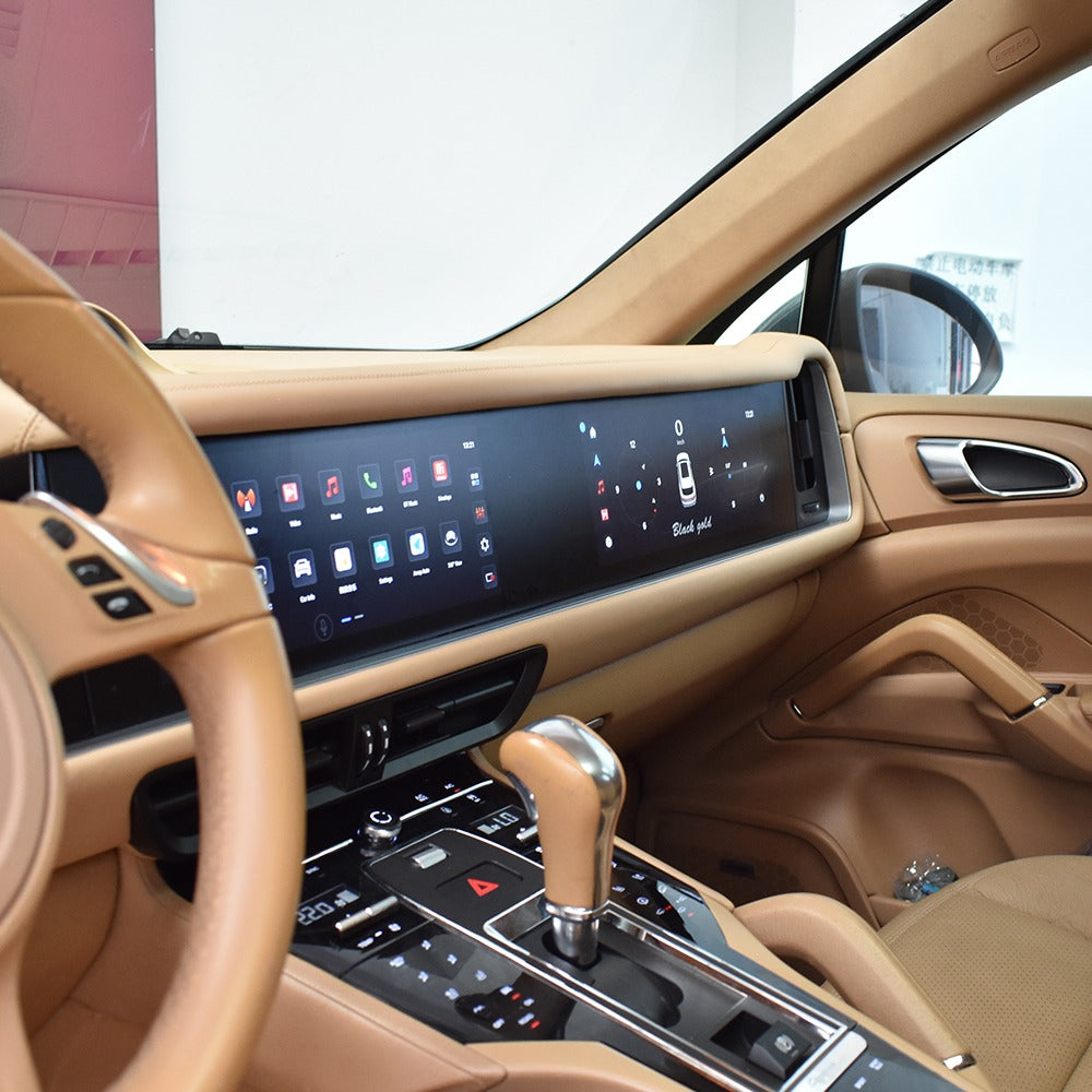 Navigație Porsche Cayenne (2010-2017), Ecran Dual Screen 24.6 inch, Android, 8GB RAM 256GB