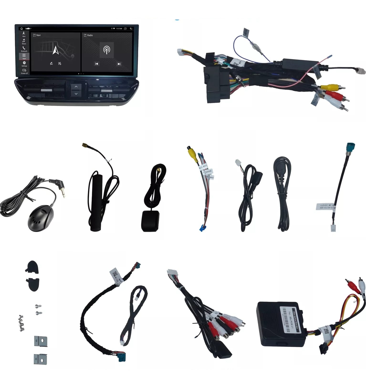 Navigație Porsche Cayenne (2010-2017), Ecran 12.3 inch, Android, 8GB RAM 128GB