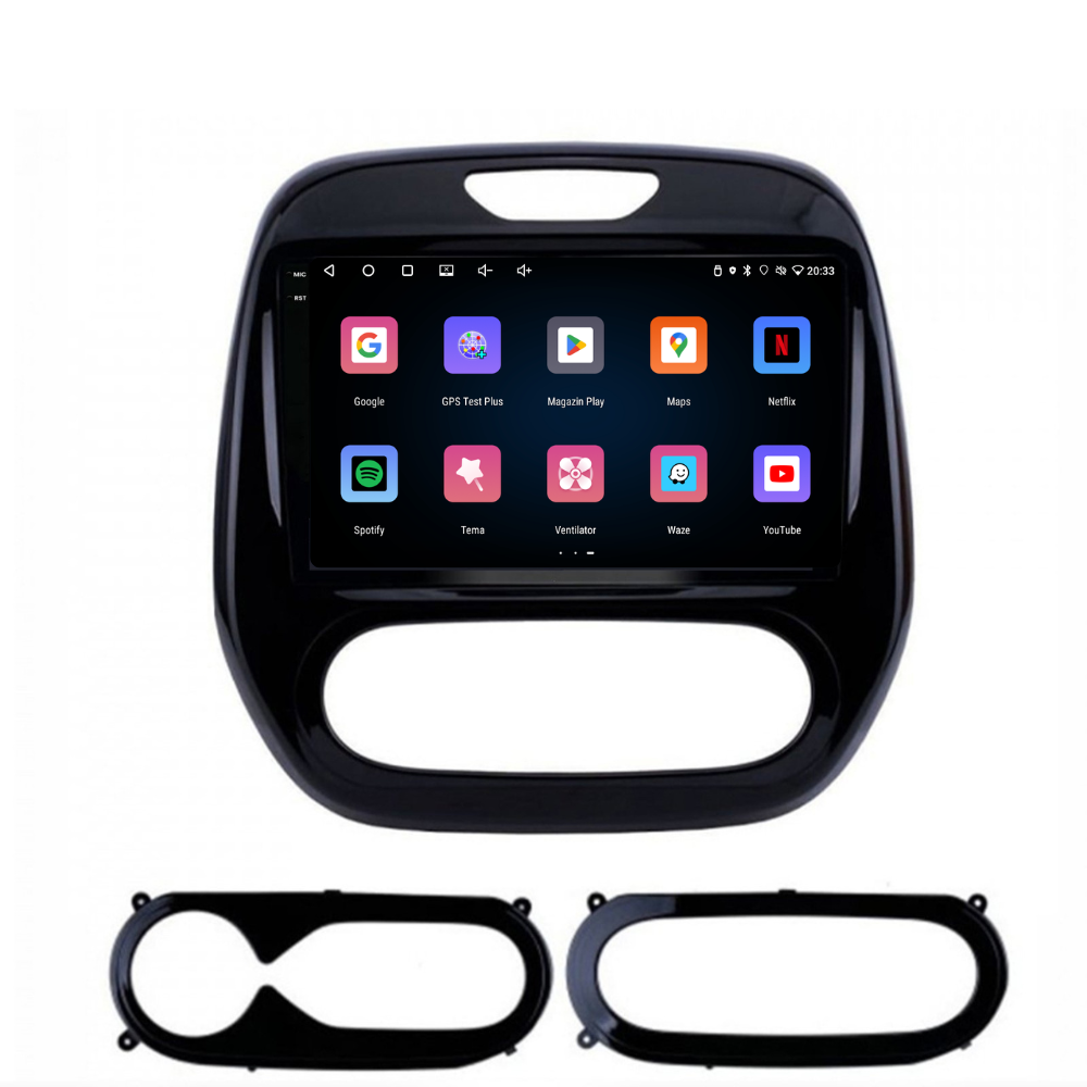 Navigatie Renault Captur (2013-2019), Android, Ecran 9 inch, 1GB RAM 32GB