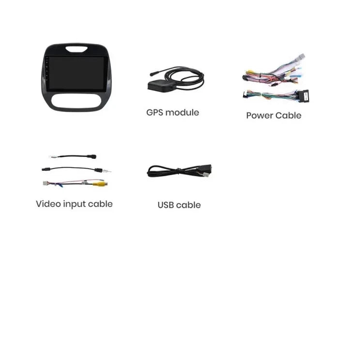 Navigatie Renault Captur (2013-2019), Android, Ecran 9 inch, 1GB RAM 32GB