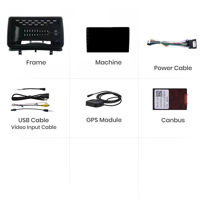 Navigatie Renault Clio 3 (2005-2014), Ecran 9 inch, 4GB RAM 64GB, 4-core